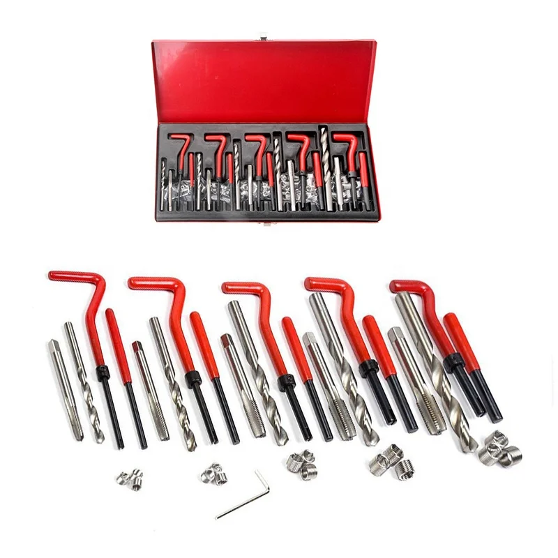 Thread Tool Kit 131 Thread Repair Tools Set Vehicle Equipment Tools Kit Set