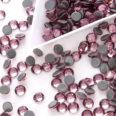
High End Quality Flat Back Austrian Hotfix Rhinestone with Intensive Glue Glass Rhinestone bead SS4 to SS34 