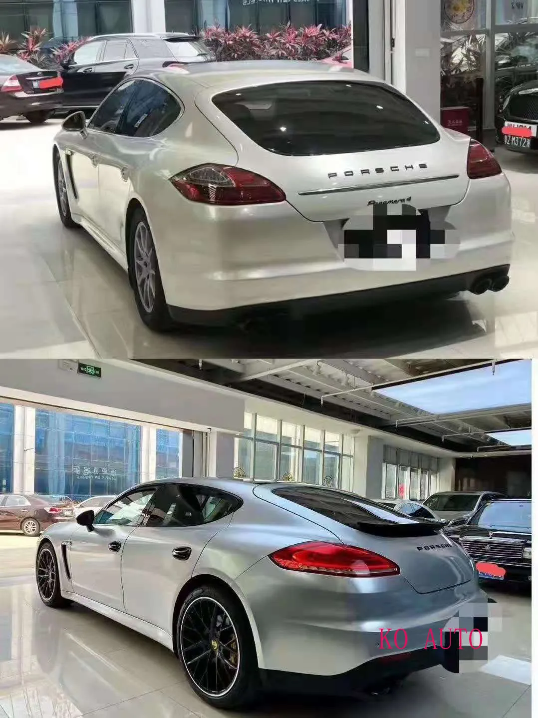  Передняя фара бампер решетка радиатора задняя для Porsche panamera 970 1 2010 2 обновление до PANAMERA 2015 2016