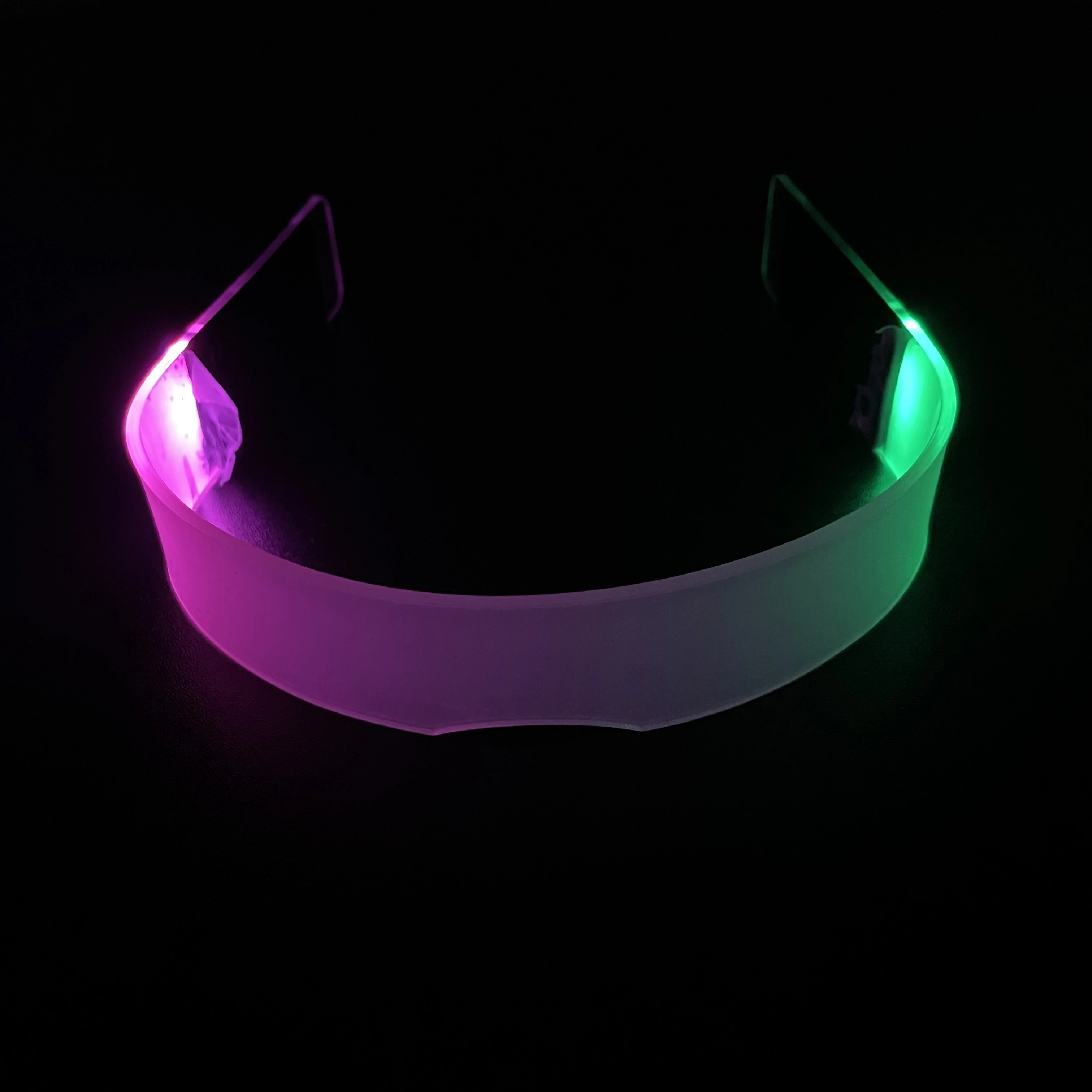 Customized Popular Electronic Night Visor Glasses Luminous Glasses Props Party Festival Decorations EDC Las Vegas