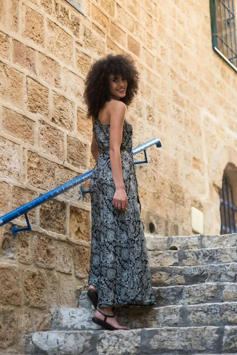 Handmade Printed Maxi Casual New Women Clothing Hand Block Printed High Quality Plus Size Loose Maxi Dress Kaftan For Women