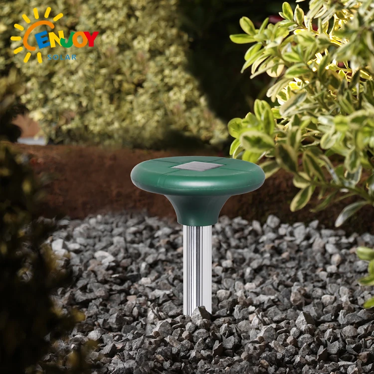 Новинка, уличная Водонепроницаемая ультразвуковая мышь ENJOYSOLAR для борьбы с вредителями, Репеллент для насекомых, Репеллент для Кротов на солнечных батареях