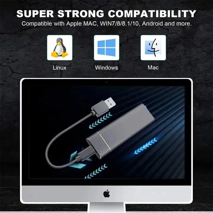 Portable 1TB 2TB SSD 4TB 16TB 120gb High Speed 8TB External Storage Hard Disks For Laptops External Hard Drive Type-C USB 3.1