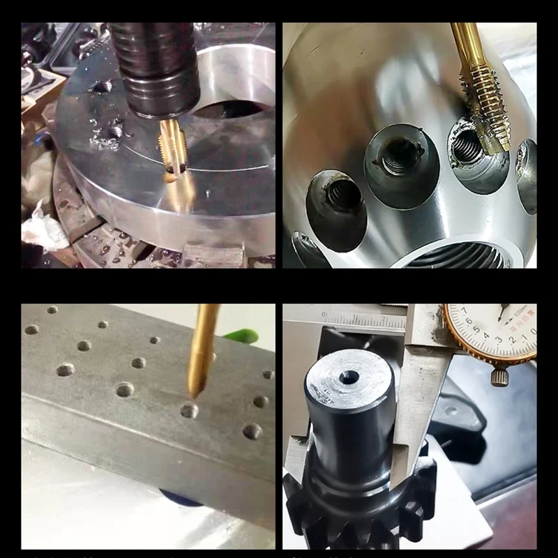 Lopointed Tap Titanium coated high speed steel 1pc/5pcs/10pcs different sets of quantities to choose from durable and efficient