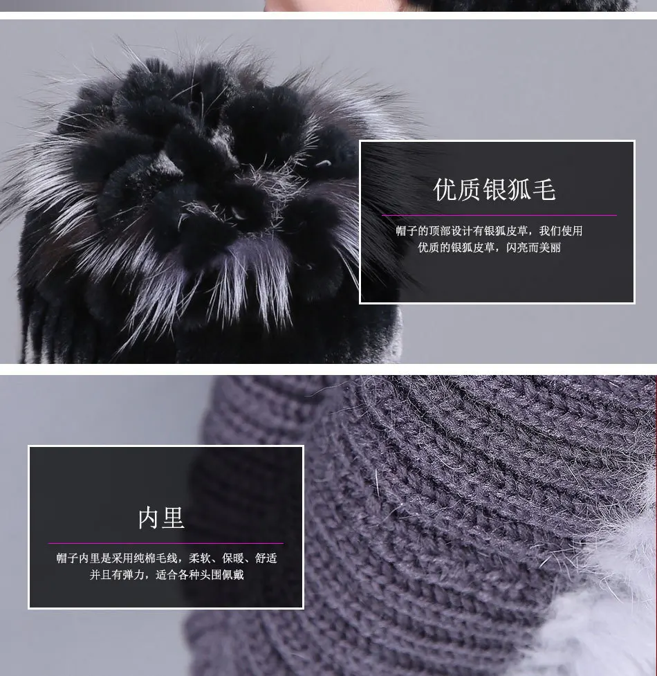2021 winter warm fur hat