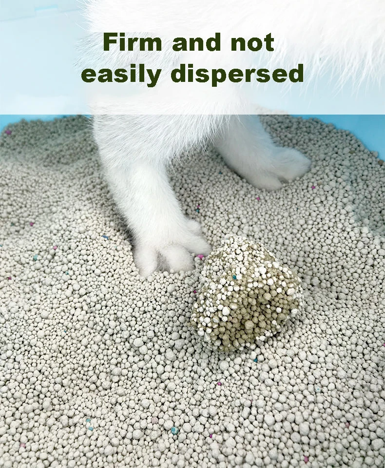 Direct Sale Production Line Cat Sand 10L Fine Bentonite Cat Litter Silica Gel Cat Litter Cyrstal