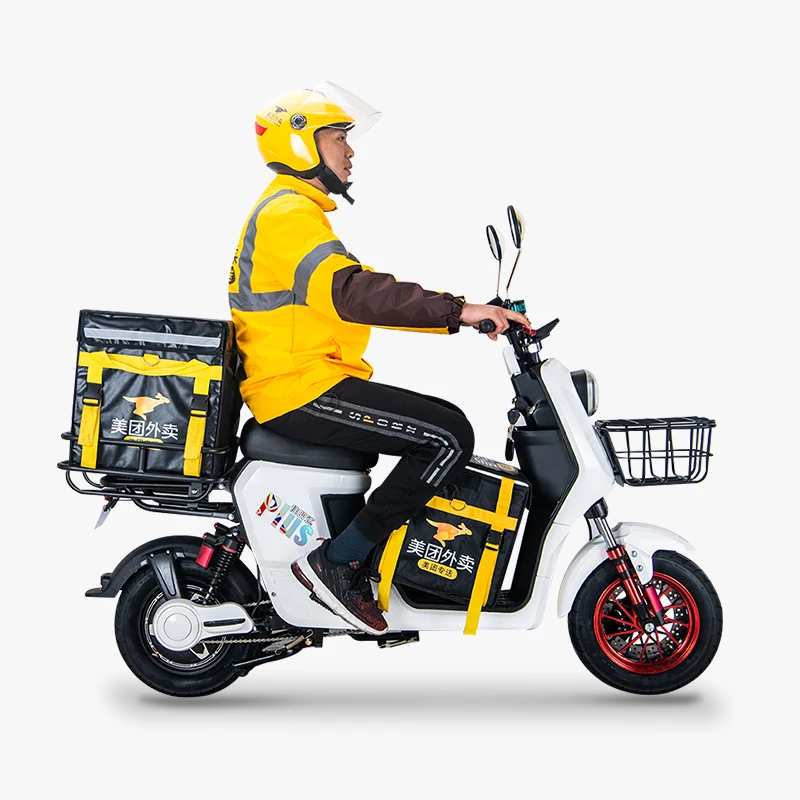 Customized Delivery Food Pizza  Electronic Bicycle with removable battery