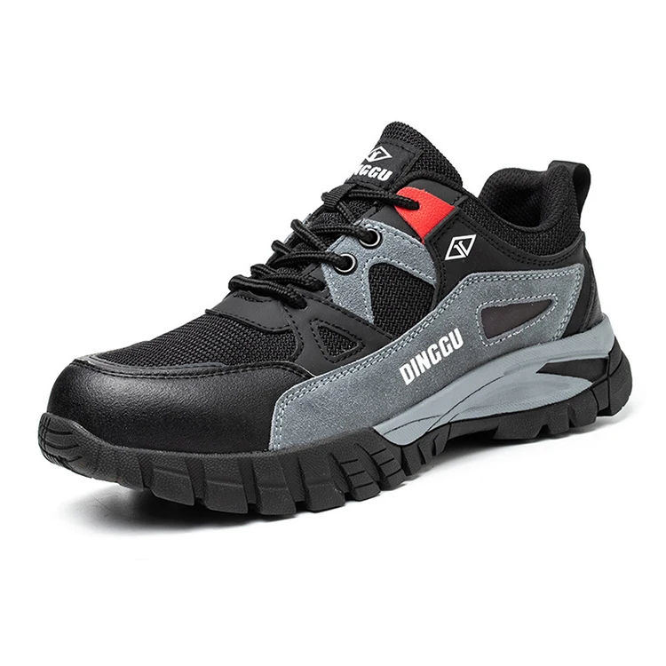 Good Quality Lightweight Steel Toe Welding Men Fashion Boot Outdoor Labor Safety Shoes