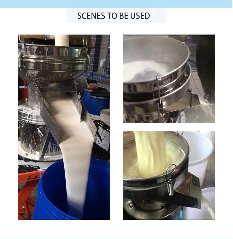Best price low noise wheat flour powder 450 series vibratory seive