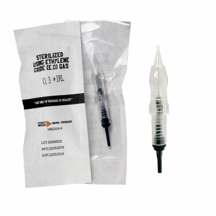 High Quality Permanent Makeup Black Pearl Screw Cartridge Needles