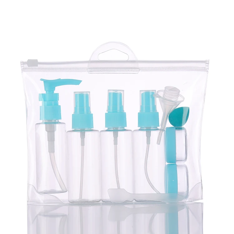 
20ml Customized color cute travel beauty bottle set make up kit for girl  (60646317827)