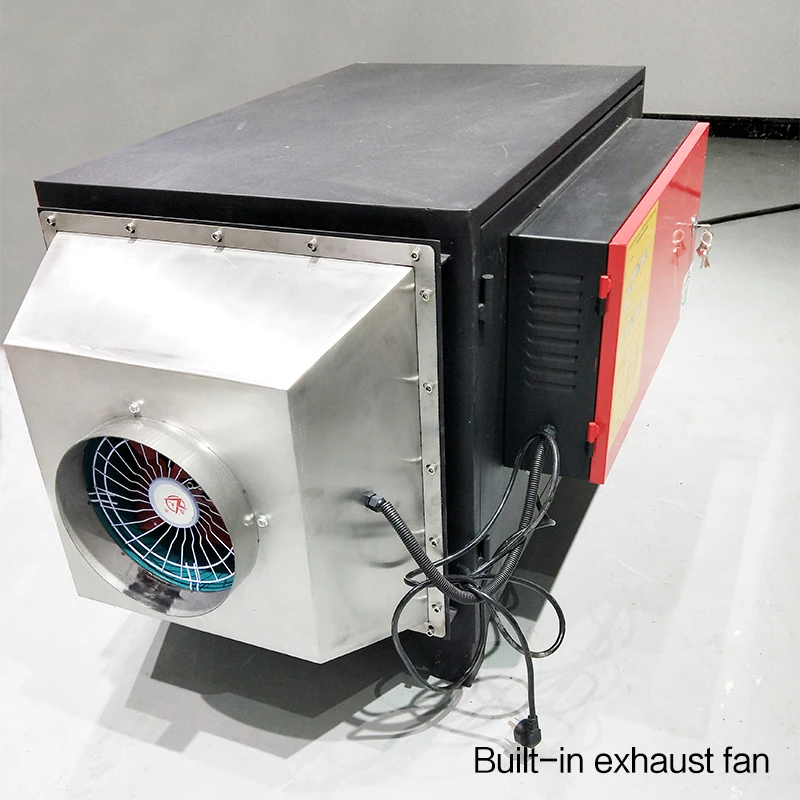 Factory price coffee roaster afterburner stainless steel smoke filter electrostatic precipitator for coffee roaster