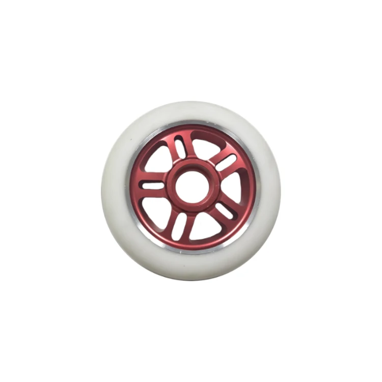 Запчасти для скутера спицы черного цвета, скутер для скейтпарка, колесики 100 мм, алюминиевый сплав, материал 6061