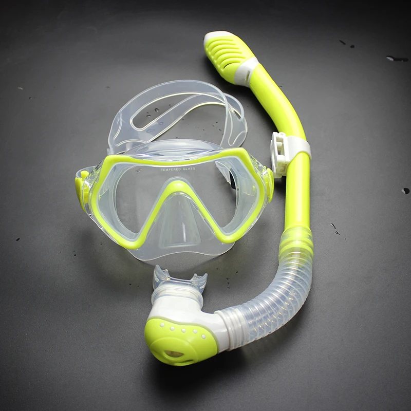 Wonderful Durable Kids Diving Mask and Snorkel Set underwater scuba equipment