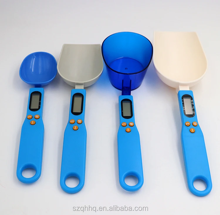 500g/0.1g adjustable mg baking pet food mini dog oem plastic kitchen tools measuring electronic weighing digital spoon scale wit