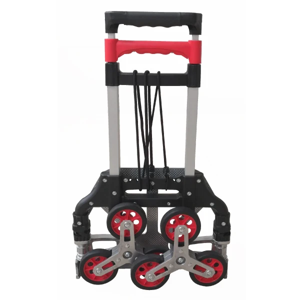 6 wheels Stair Climbing foldable hand trolley