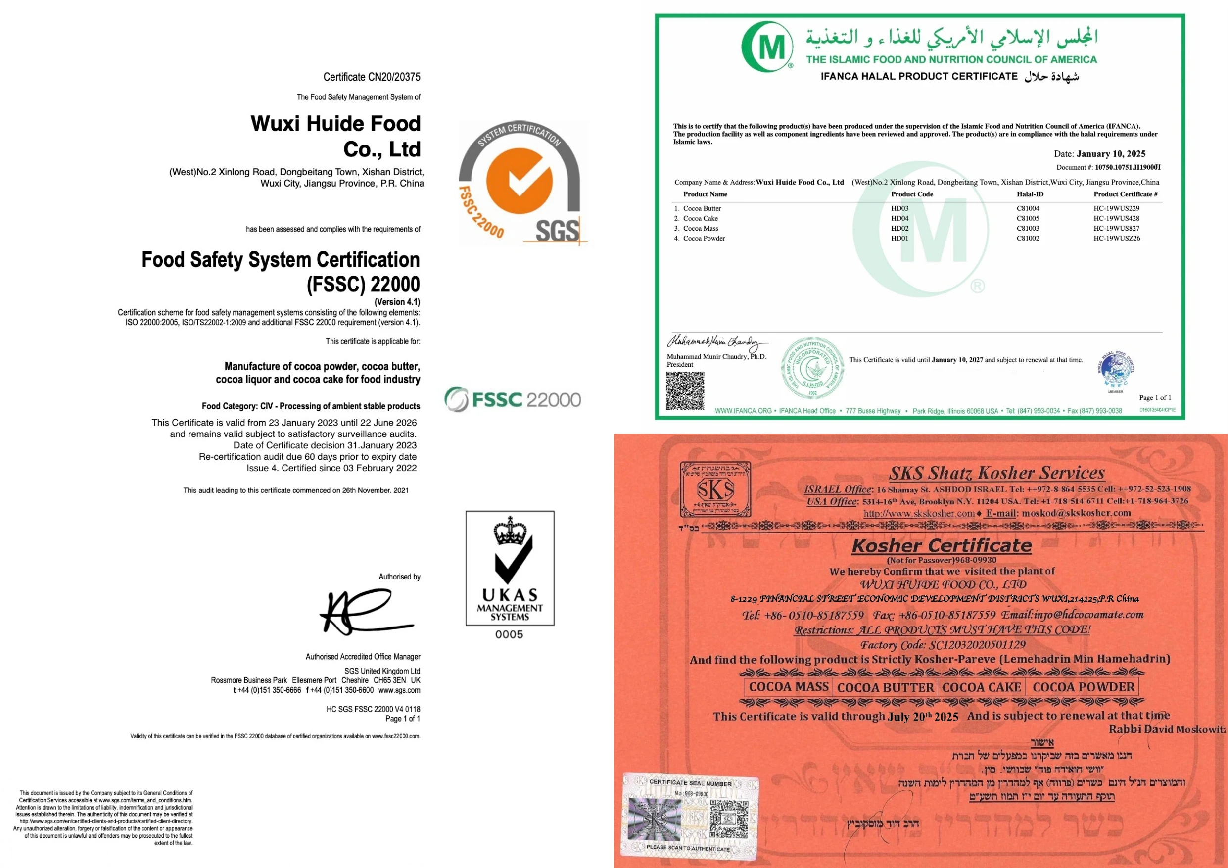 Wholesale Price Pure Food Grade Deodorization and Decolorization Cocoa Butter TXZ03 Packed in Box Halal Certified