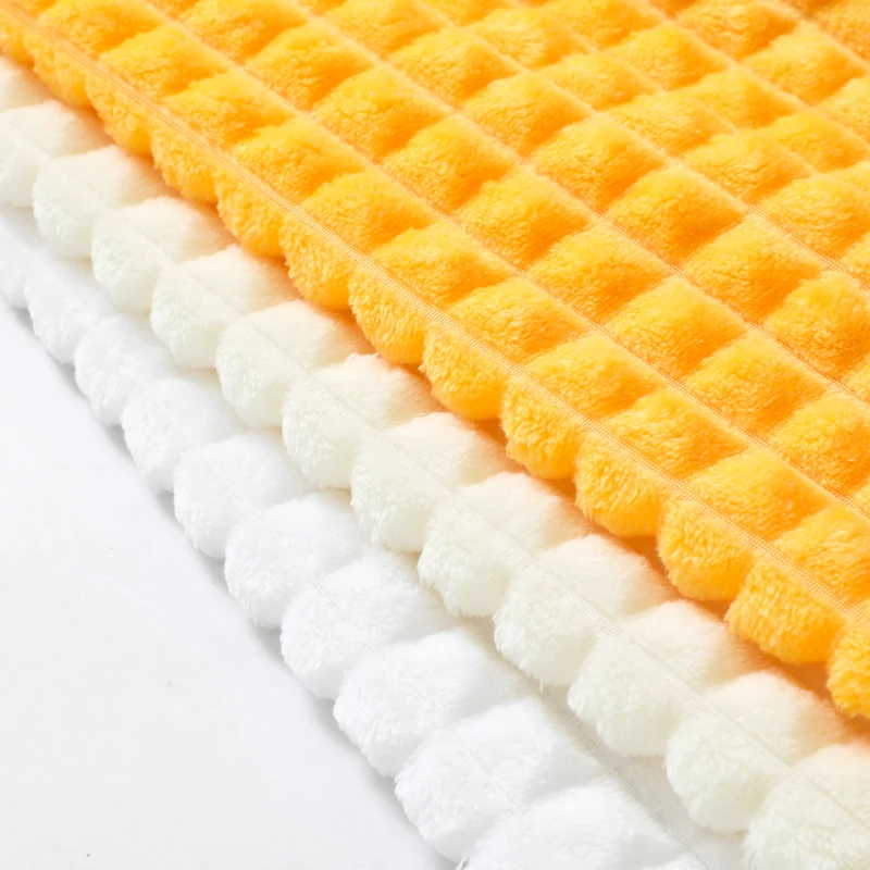 
Professional factory custom jacquard fabric knitting flannel fleece fabric 