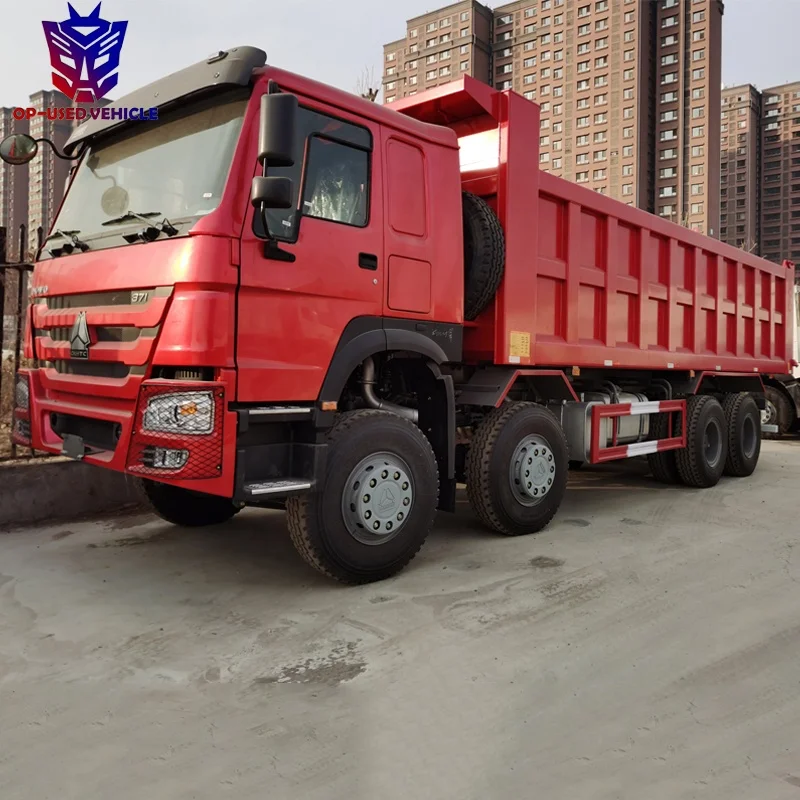 
New Sinotruk Howo 8x4 420hp 12 wheeler dump tipper truck 