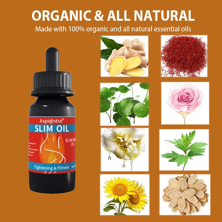 7 Days Anti Cellulite Body Slimming Massage Oil Fat Burning Slim Oil Body Essential Oil With No Side Effects