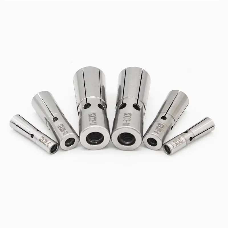 Rear pull type spring chuck CNC machining center /SDC06/SDC08/SDC12 collet clip high precision extension bar