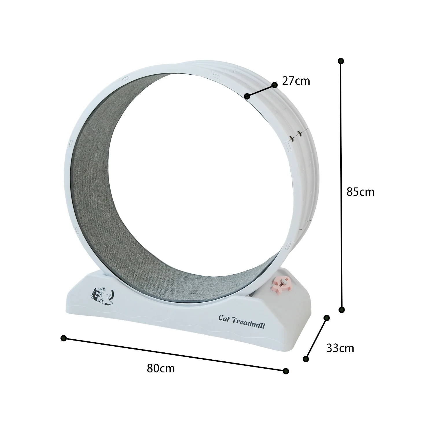 2024 New Model Pet Interactive Motion Toys  other pet toys cat treadmill  wheel cat running lose weight