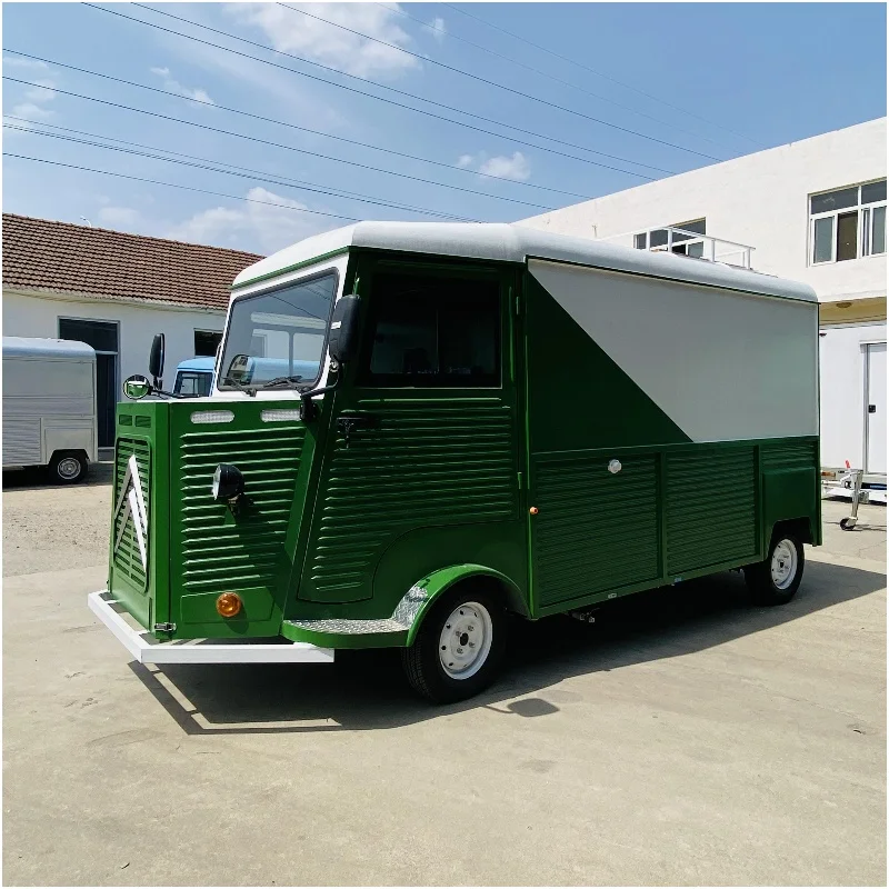 Aluminum Customized Water Tanks Welded Food Truck Foodtruck Trailer Mobile Kitchen New Arrival Mobile Vintage Used on The Street