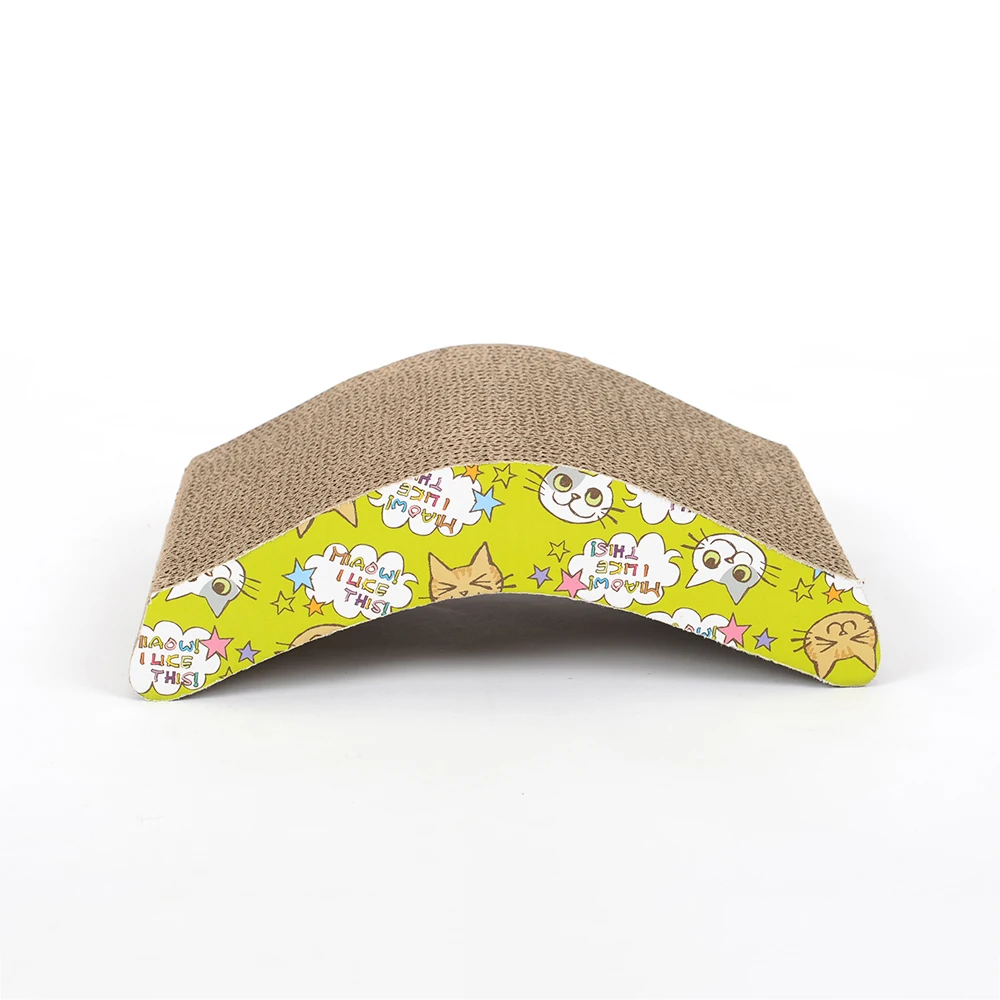 Wholesale Pet Sisal Corrugated Toy Cat Scratch Board Pad Scratcher