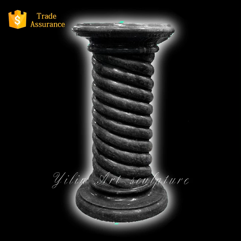 Natural granite round building pillar design YL-L102