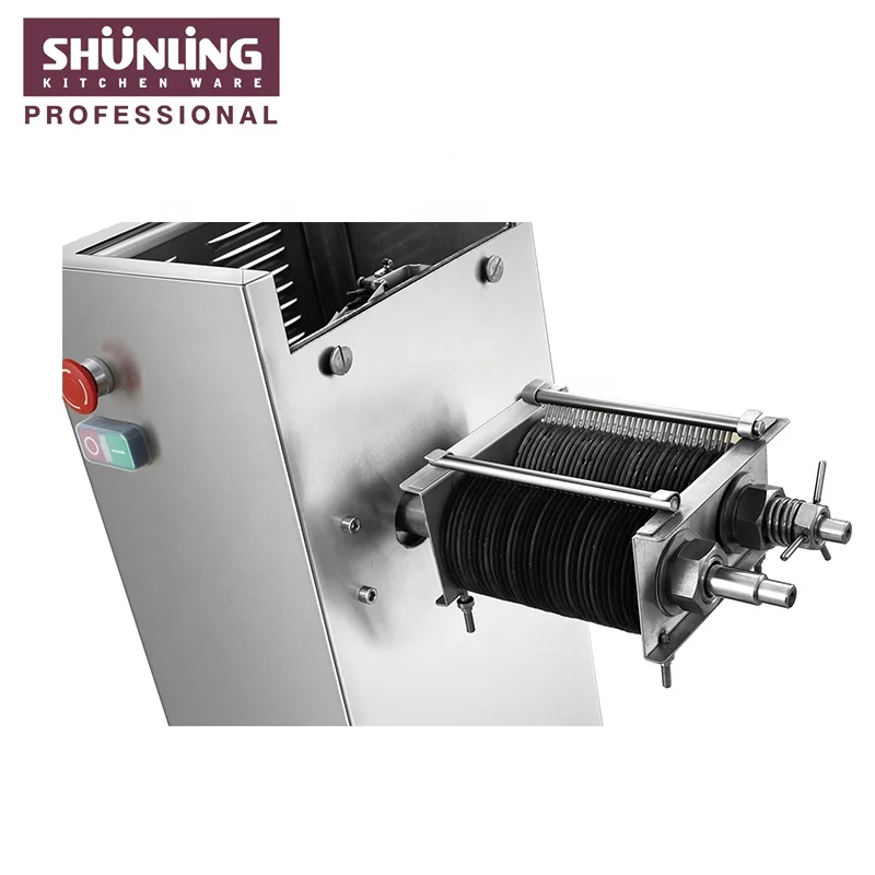 Automatic cow meat cutting machine to cut meat  hot sale