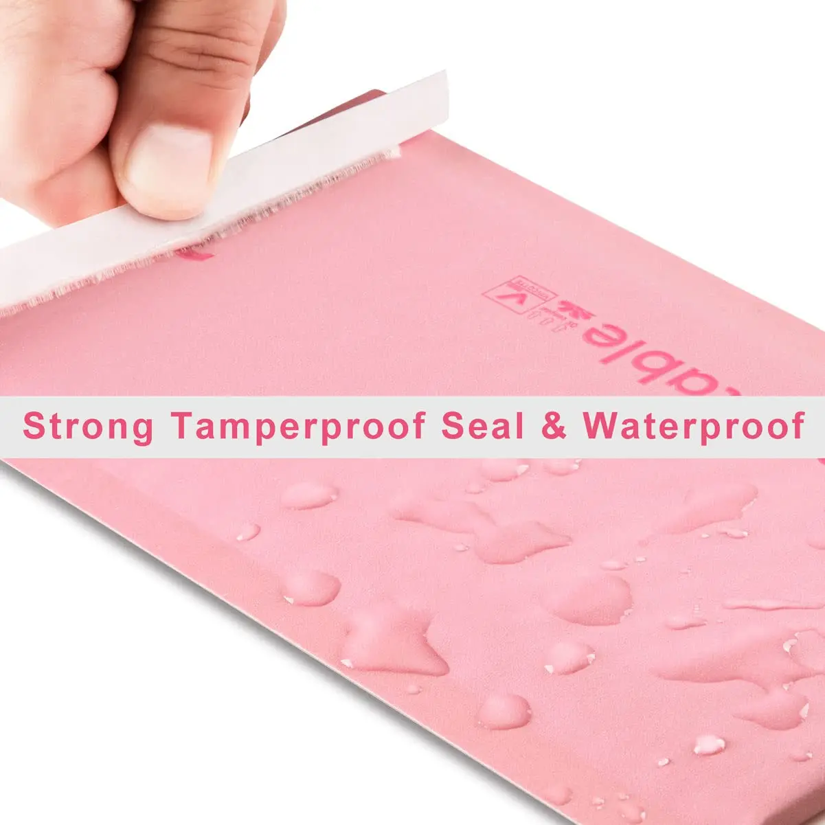 Custom Padded Envelopes Bags Pink Kraft Envelope Paper Wrap Bubble Mailers Paper Shipping Bag