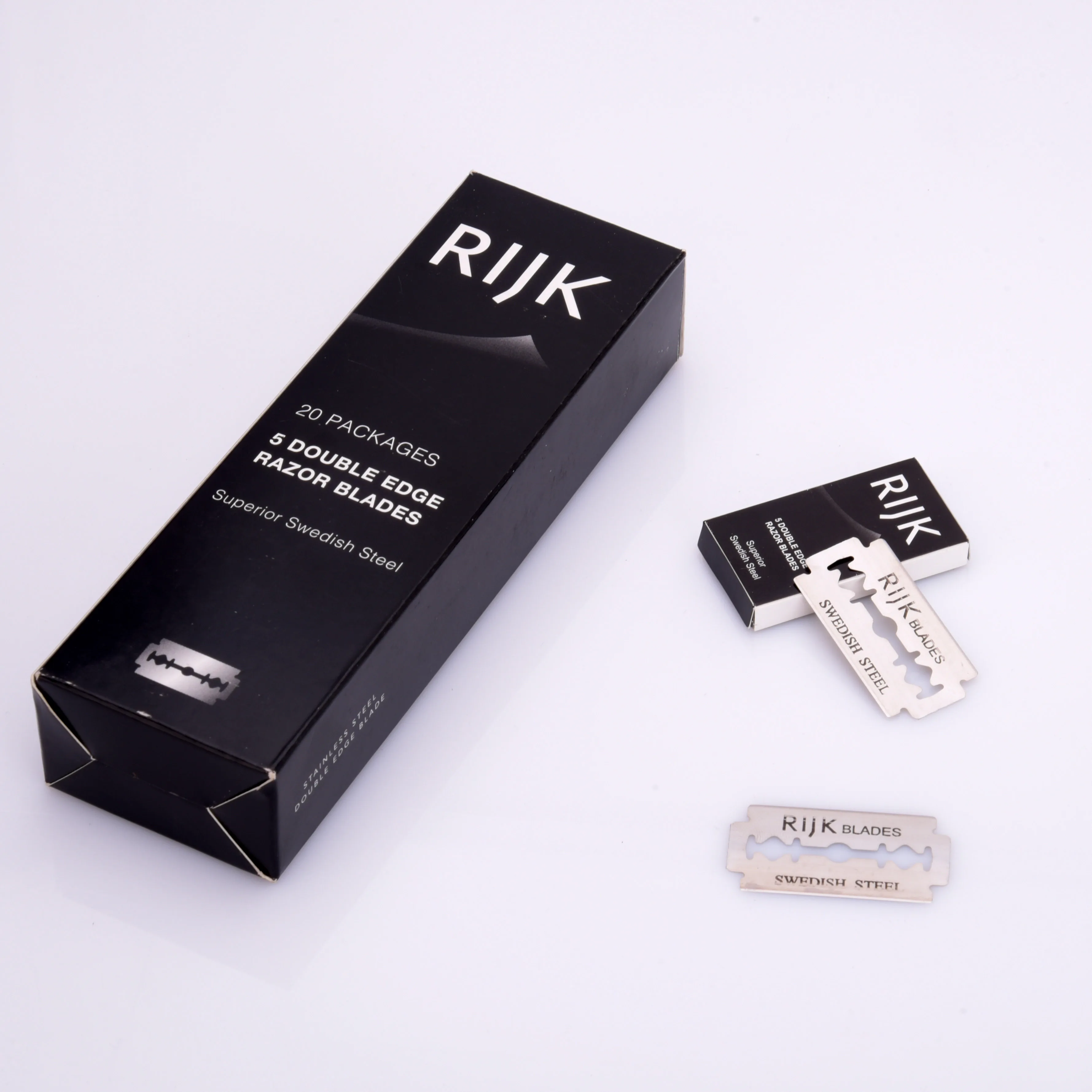 Twin edge razor blades for Safety razors and barber straight knife for Men & Women Shaving hair and eyebrow