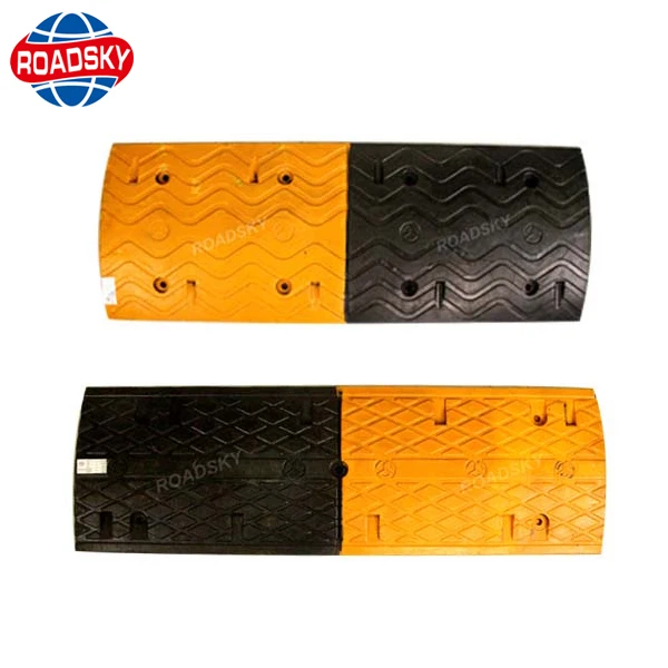 Лежачий полицейский дороги резиновый валик скорости для безопасности