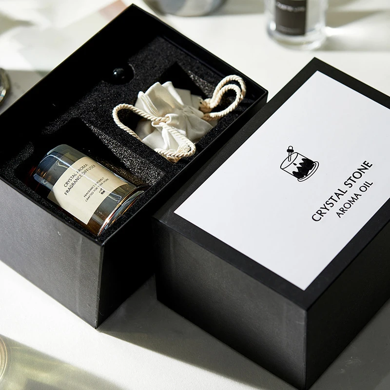 Hot Sale Minimalist Diffuser, Fragrance Crystal Stone Aromatherapy Essential Oil Bottles