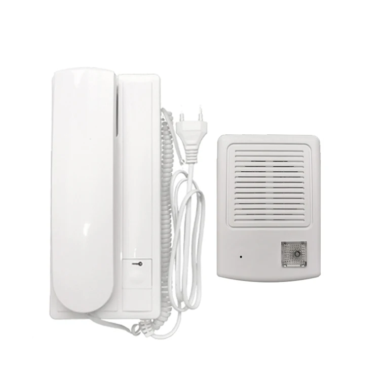 New design Bidirectional call phone wired Non visual intercom doorbell a couple non-Visual two-way voice