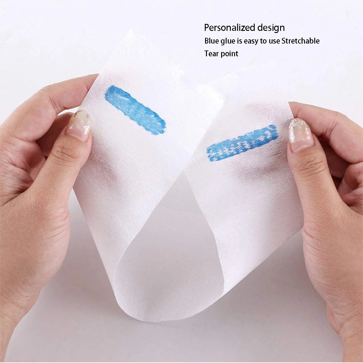 5rolls Neck Strips 500-sheets Waterproof Neckband Stretchable Barber Hair Hairdressers Salon Supplies