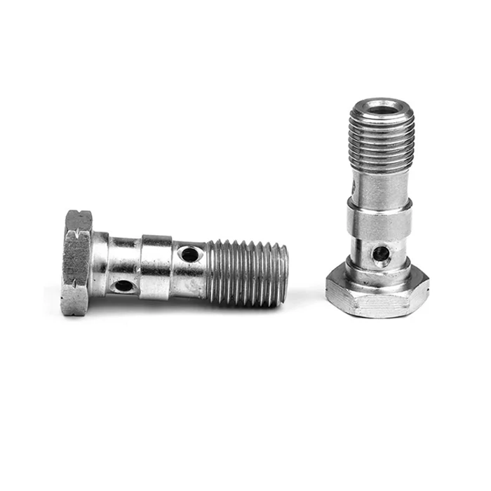 304 Stainless steel Motorcycle Bolt For Banjo Brake banjo bolt kit Carbon steel banjo bolt