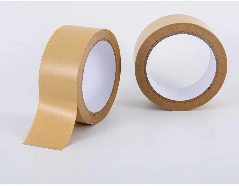 China Wholesale Logo Quality Custom Kraft Packing Tape Kraft Paper Packing Tape Custom Kraft Tape For Packaging