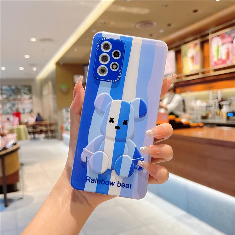 Чехол для телефона bear samsung Лидер продаж Радужный чехол быстрая доставка поддержка