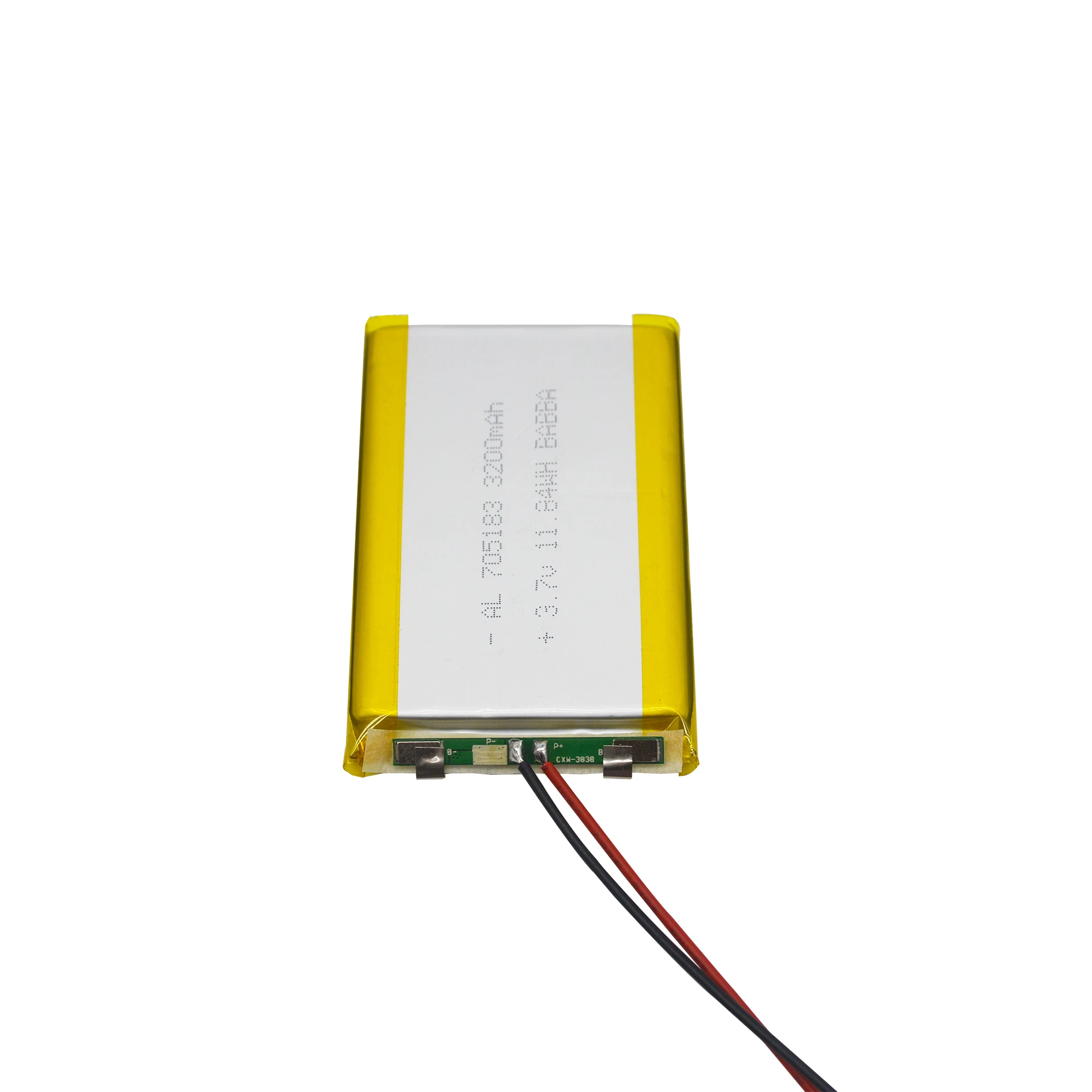 Manufacturer Customized Lipo Batteries 3.7V 3200mAh 705183 Lithium Polymer Battery for Mobile phone tablet