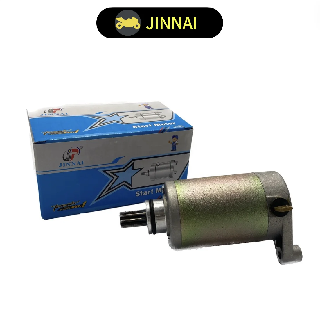 JINNAI motorcycle start motor GN125 12V CE electricity starting motor for suzuki