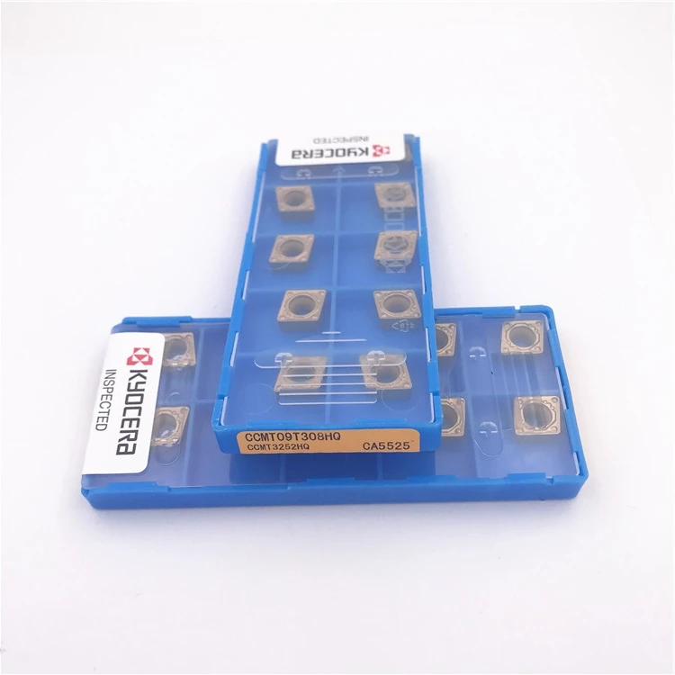 CCMT09T308HQ CA5525 High Qality Kyocera Carbide Inserts kyocera insert tools
