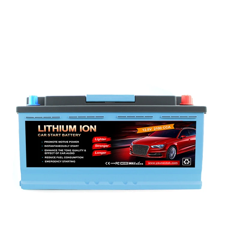 40B19L/R 12V 26A Car battery A123 cell Automobile lithium ion batteries