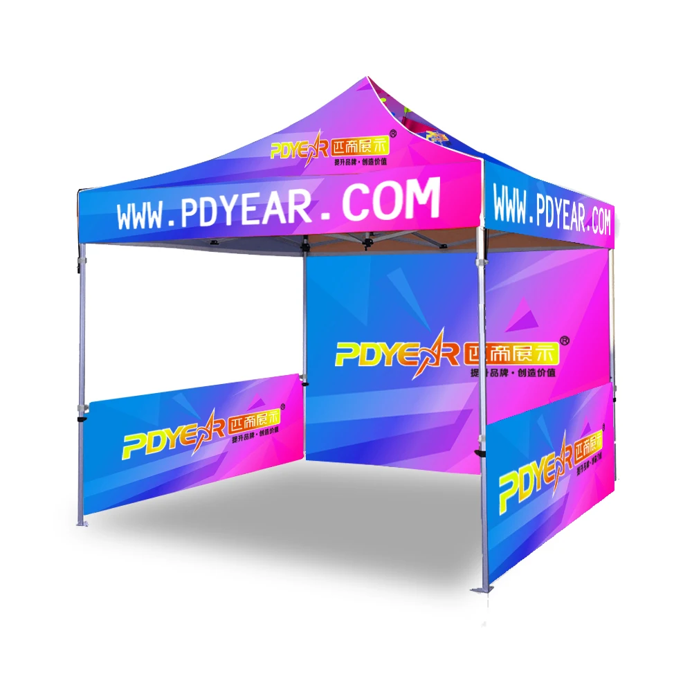 10x10 Cheap Easy Up Canopy 10X10 Advertising display tent Folding Market Outdoor Event tents