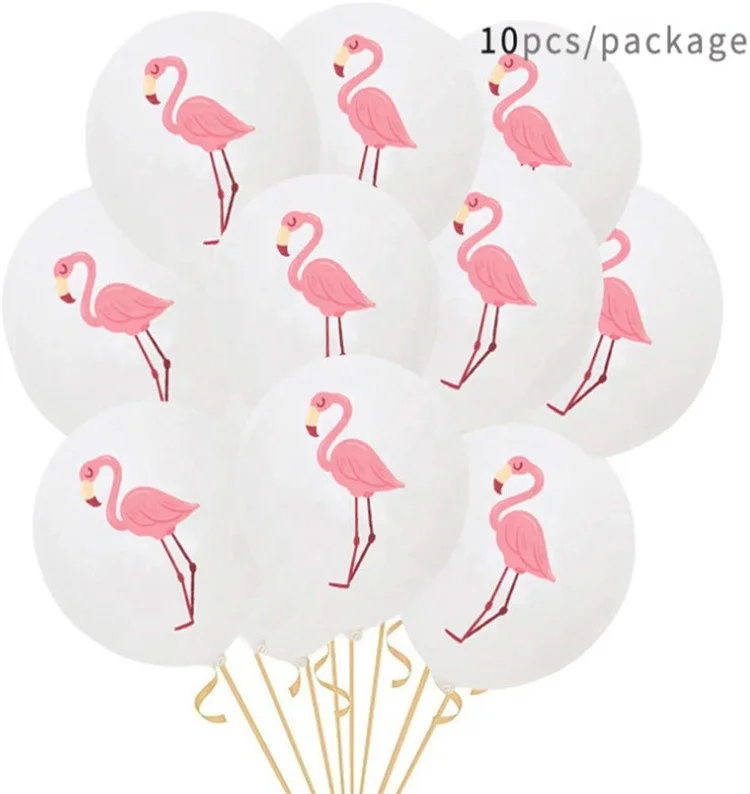 UMISS Paper 98Pcs Complete Party Decorations for Tropical Birthday, Luau Summer Hawaiian Party Favors Flamingo Party Supplies