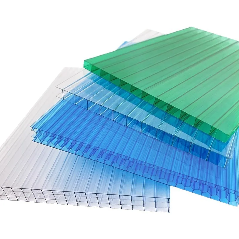 Hot Selling Sunshine Multiwall Polycarbonate Roof Twin Wall Polycarbonate Greenhouse Sheet PC Hollow Sheet Price