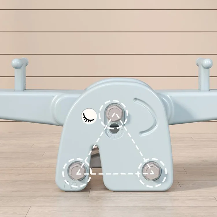 Heavy Duty White Yellow Pink Blue kids seesaw soft play rental business party toy seesaw indoor outdoor birthday toddler seesaw