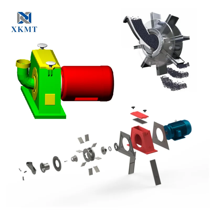 Qingdao Xinke Shot Blasting Wheel / Shot Blasting Turbines/ Shot blasting machine spare parts