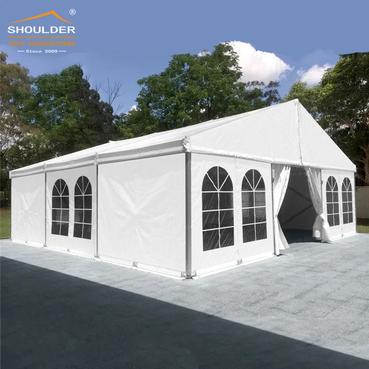 Commercial 10x15m White Aluminum PVC Outdoor Wedding Event Tent for Party