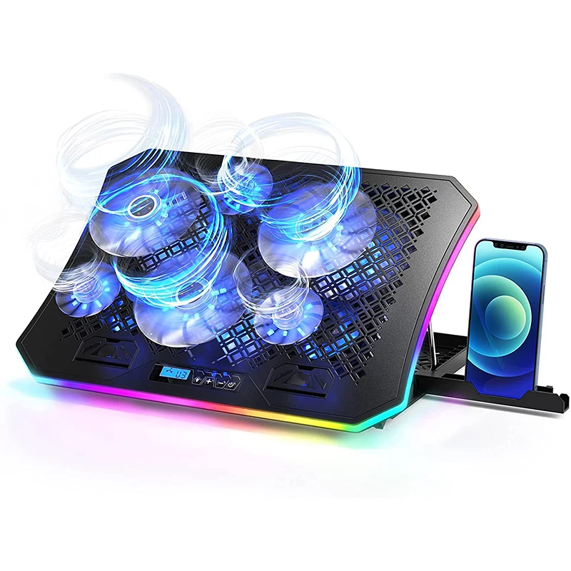 Adjustable Speed Adjustable Height, 2400 RPM CPU Cooling, Usb Powered Laptop Cooling Pad